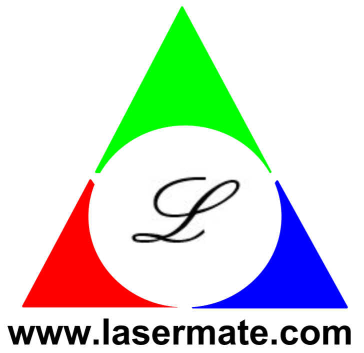 Lasermate trademark logo