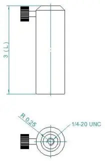 PHEnglish1 pedestal piece dimension