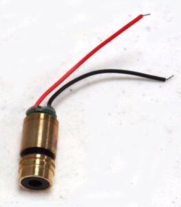 plg series 635nm to 980nm laser diode modules, 10.5mm diameter housing, elliptical beam profile