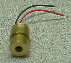 635nm to 980nm miniature laser diode modules with 10.5mm diameter housing, adjustable focus, elliptical beam