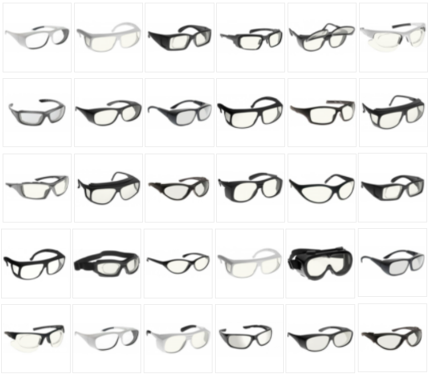 10 filter laser safety eyewear goggles glasses