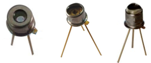 pdt x411a1200 six: 1.2mm silicon pin photodiode in to 46 package