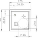 vcc-94a3sm 940nm 2.5mw single mode vcsel chip